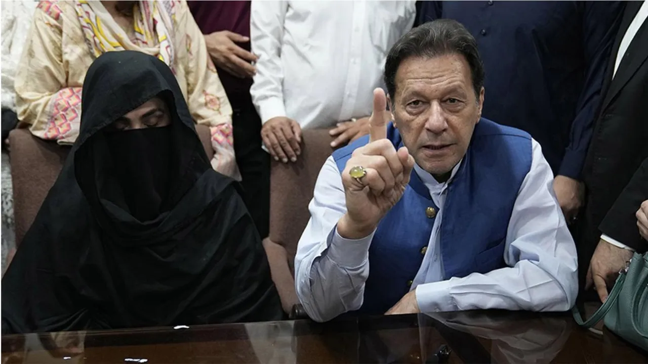 Imran Khan Bushra Bibi image