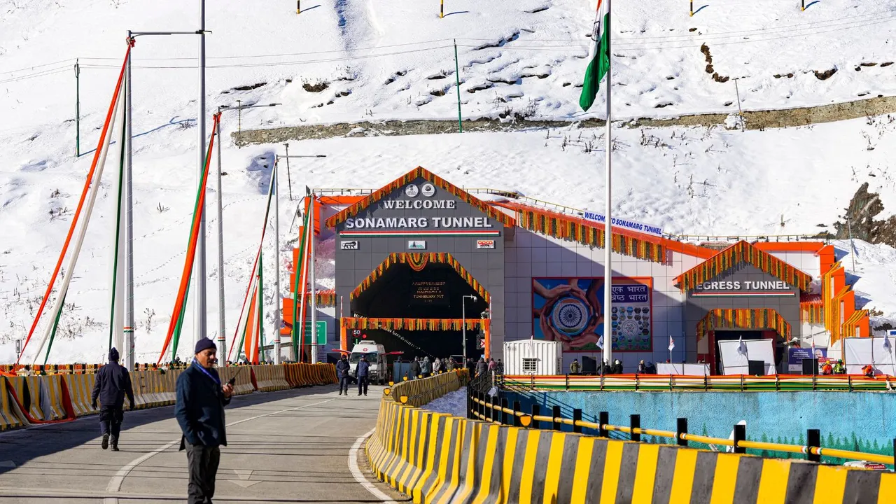 Sonamarg Tunnel Z-Morh Tunnel