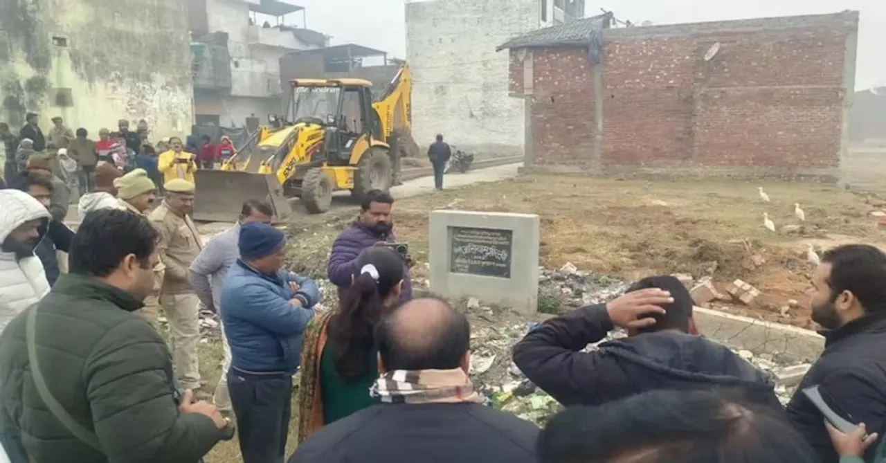 Sambhal bulldozer