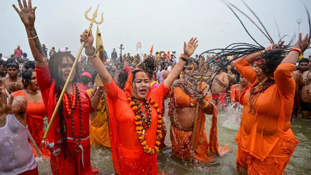 Kinnar Akhara Maha Kumbh Mela 2025