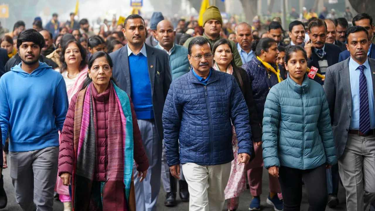 Arvind Kejriwal AAP Delhi Elections