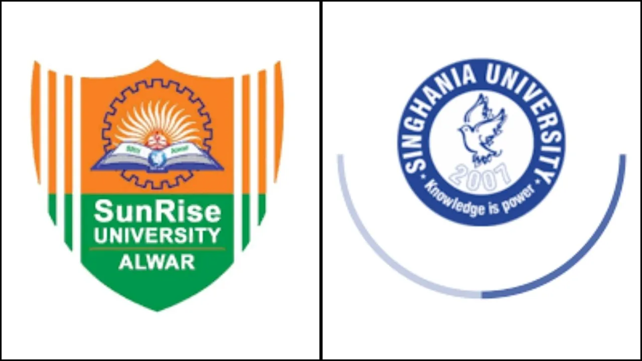 Singhania university Sunrise University UGC