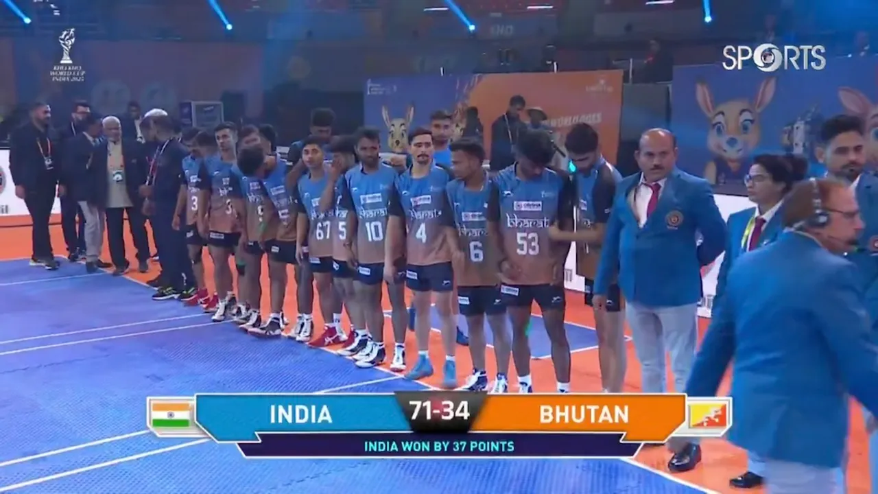 Kho Kho World Cup India Bhutan