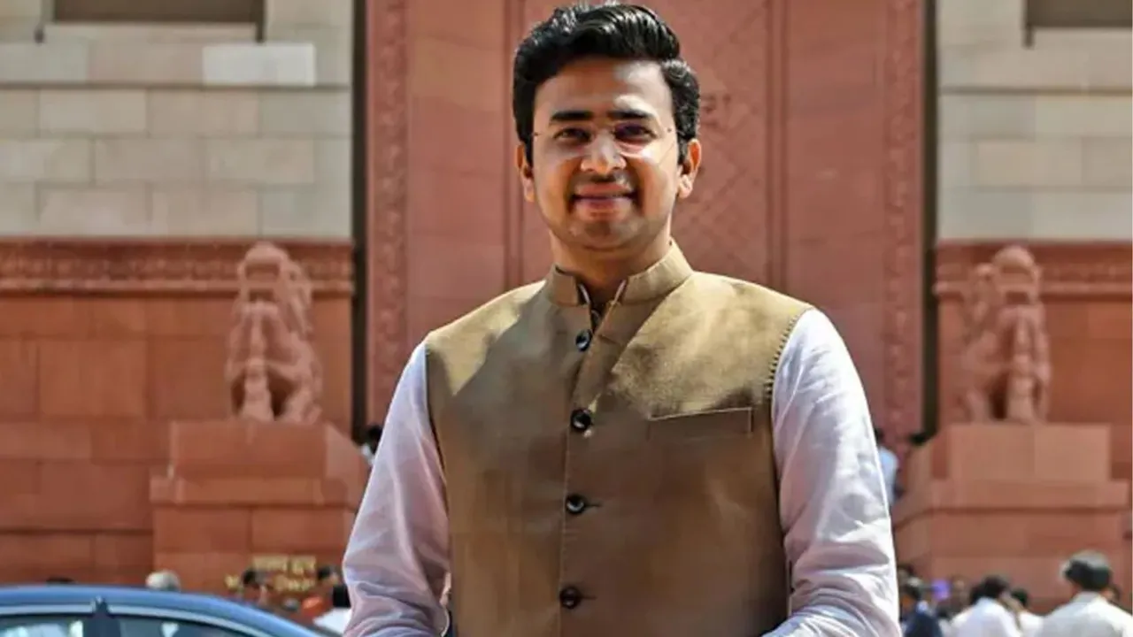 Tejasvi Surya Bangaluru MP image 