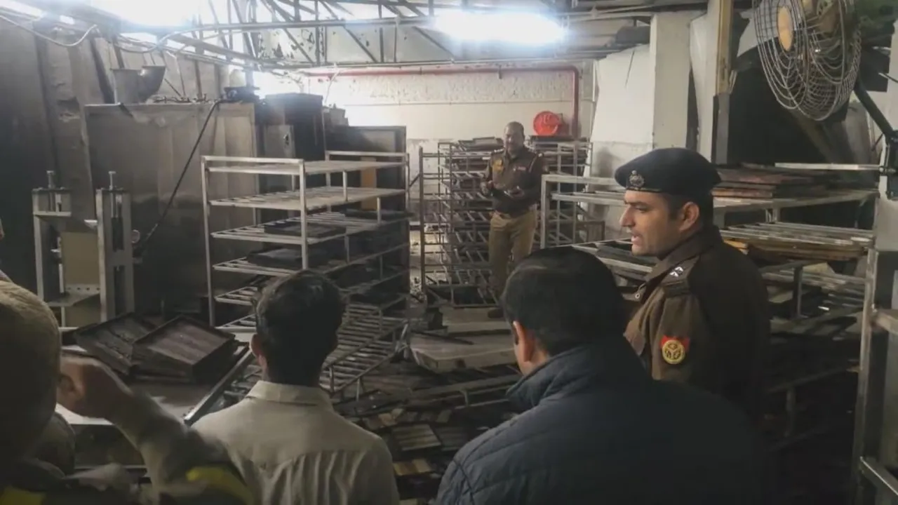 Agra bakery blast image 