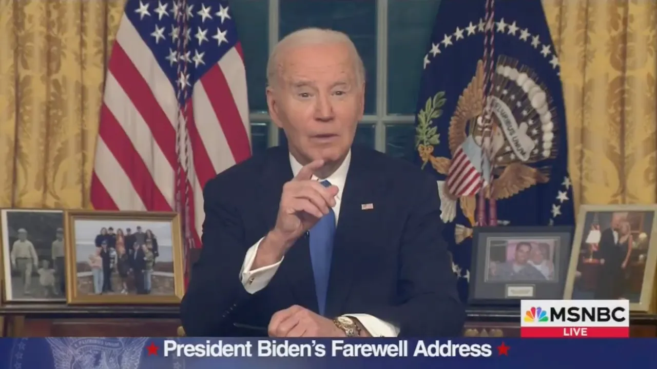 Joe Biden's farewell address