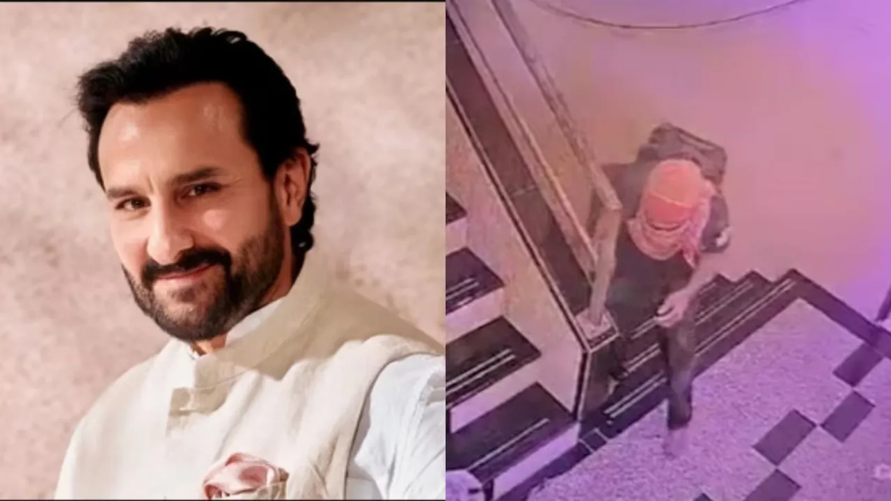 Saif Ali Khan CCTV