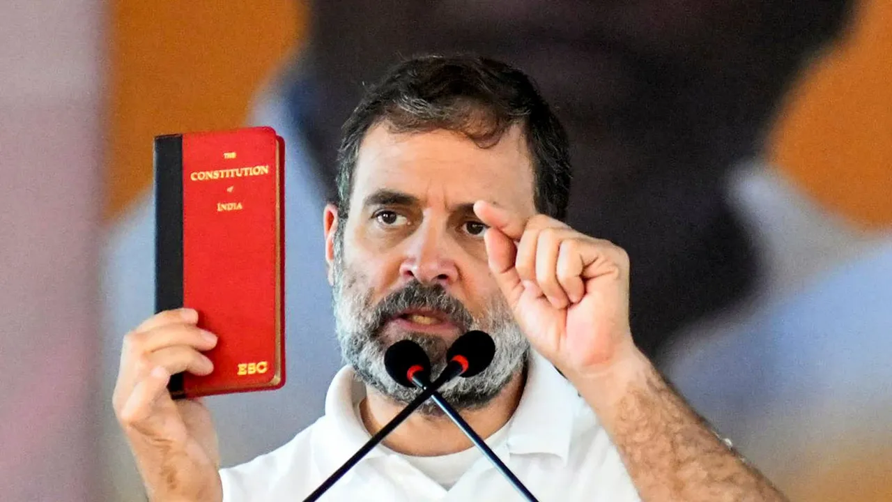 Rahul Gandhi Constitution Bihar