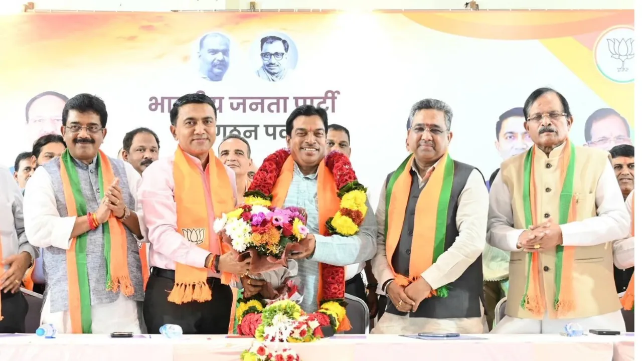 Goa BJP Damodar Naik
