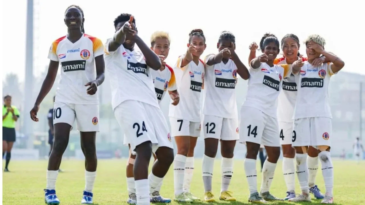East Bengal beat Nita Womens Football league