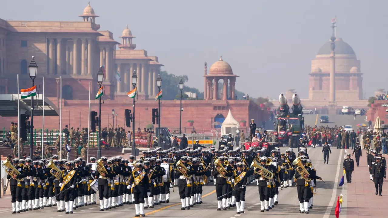 Indian Navy Republic Day 2025