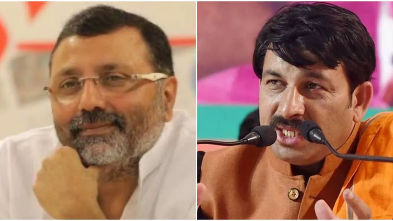 Nishikant Dubey and Manoj Tiwari