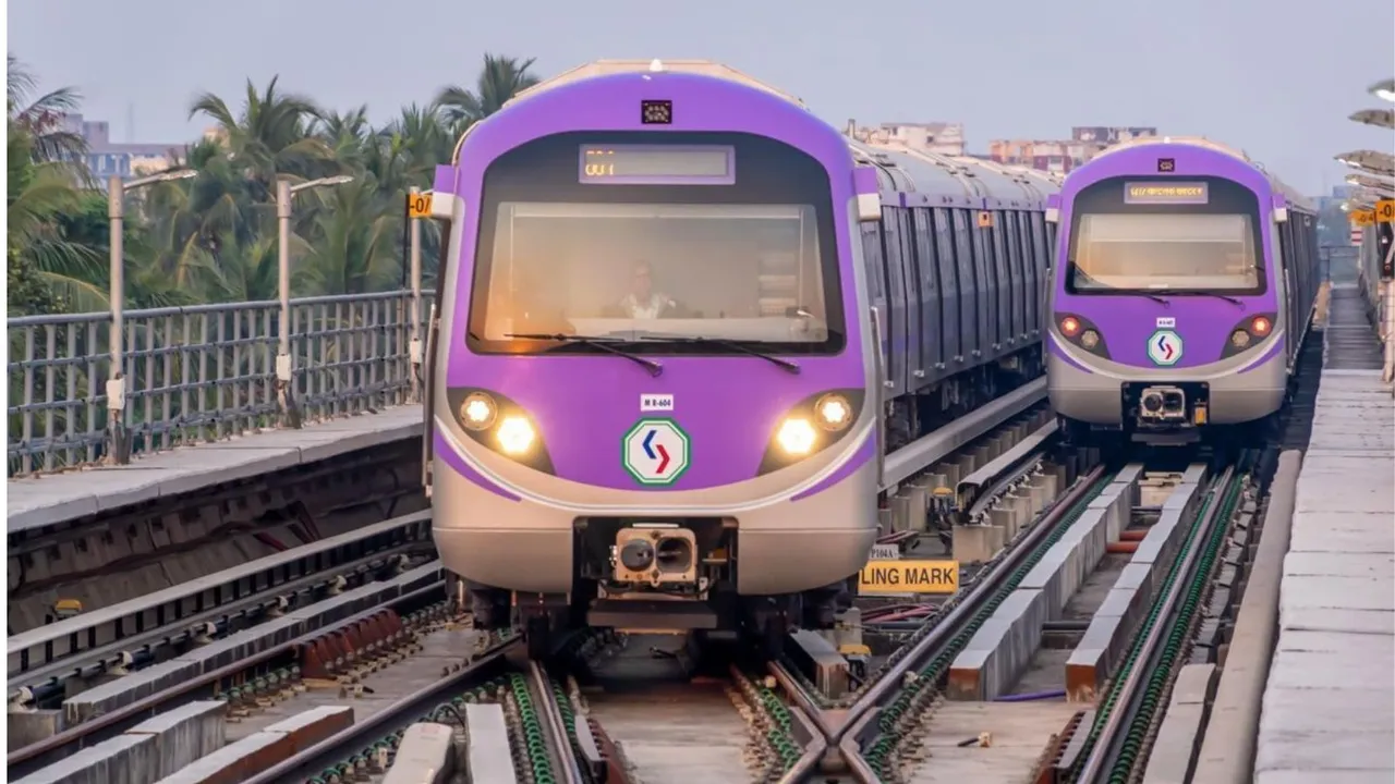 Kolkata metro image