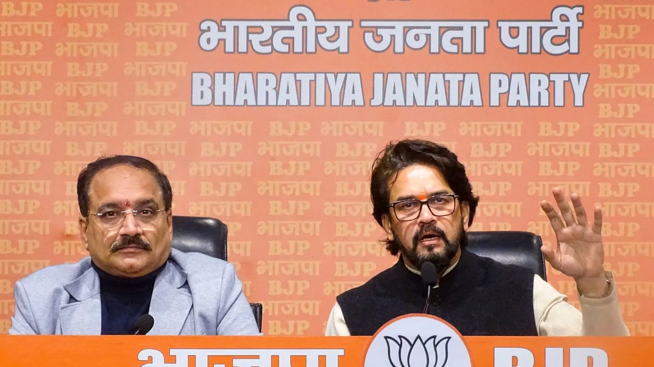 Virendra Sachdeva Anurag Thakur Delhi BJP