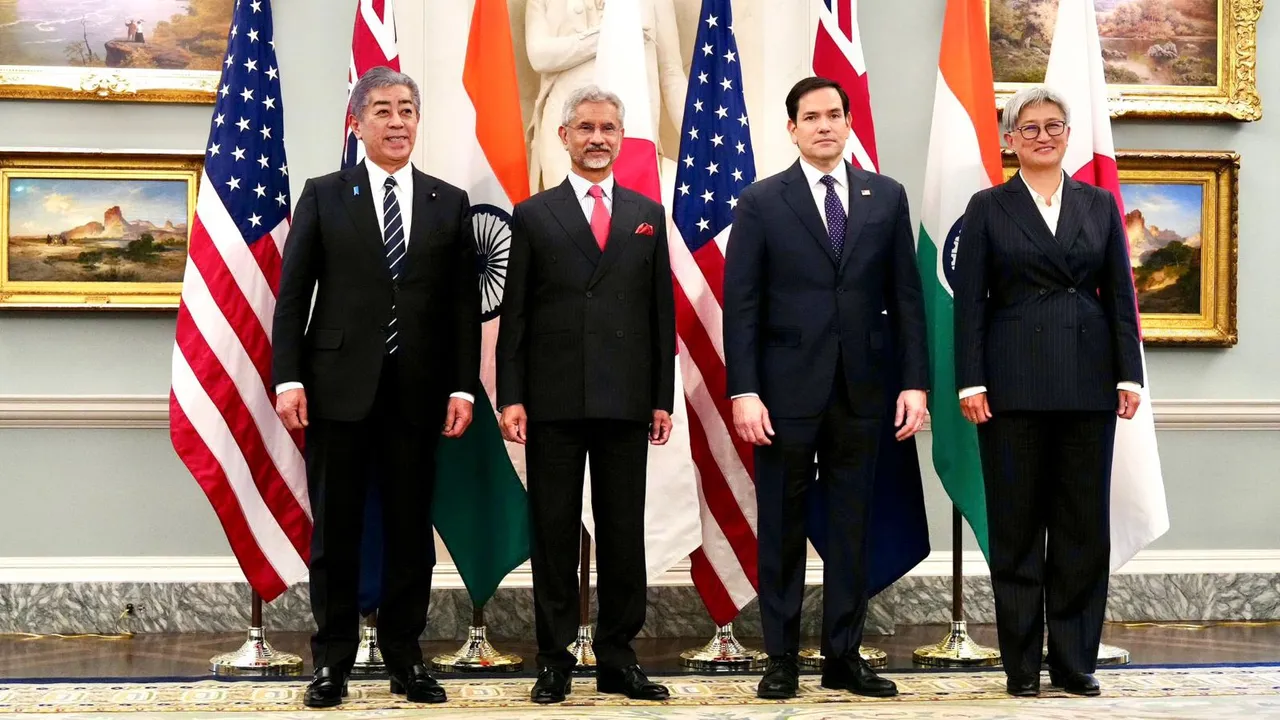QUAD Foreign Ministers Meeting S Jaishankar Marco Rubio