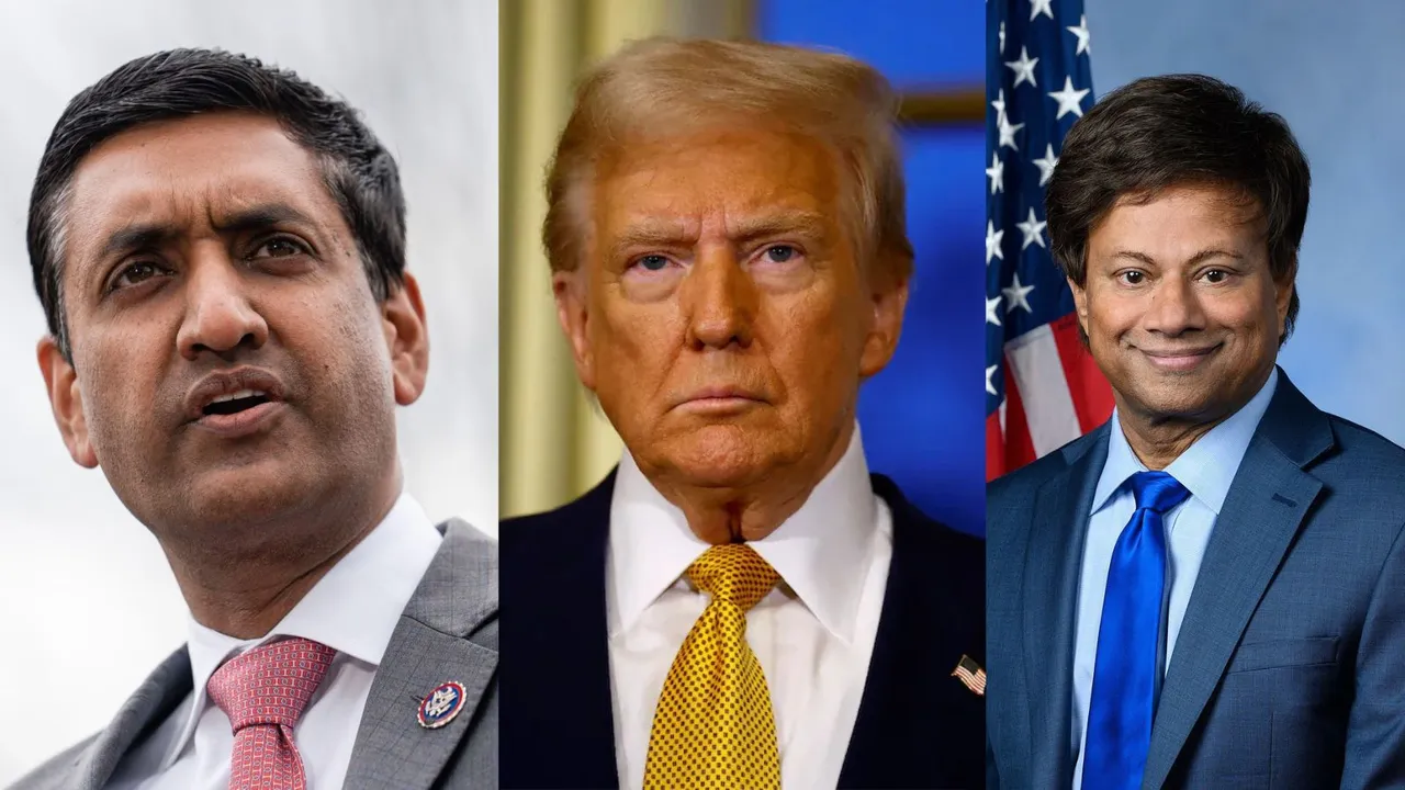 Ro Khanna Donald Trump Shri Thanedar