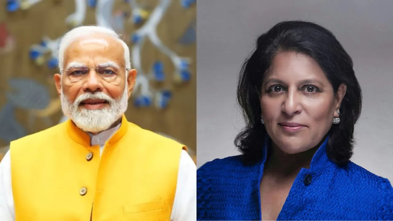Narendra Modi Shobana Kamineni