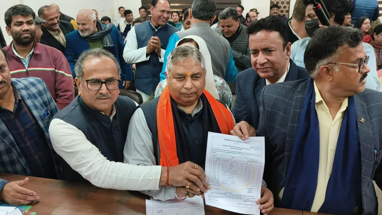 Jammu and Kashmir BJP President Sat Pal Sharma