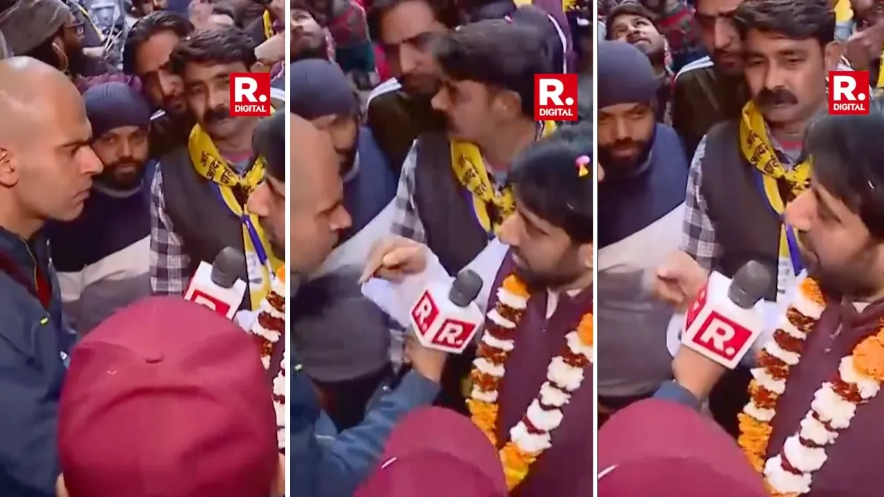 Amanatullah Khan Republic TV reporter