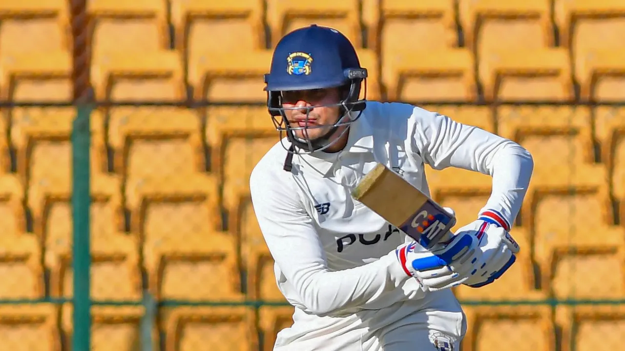 Shubman Gill Ranji Trophy