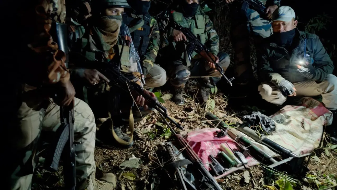 Imphal East Arms Seizure Manipur