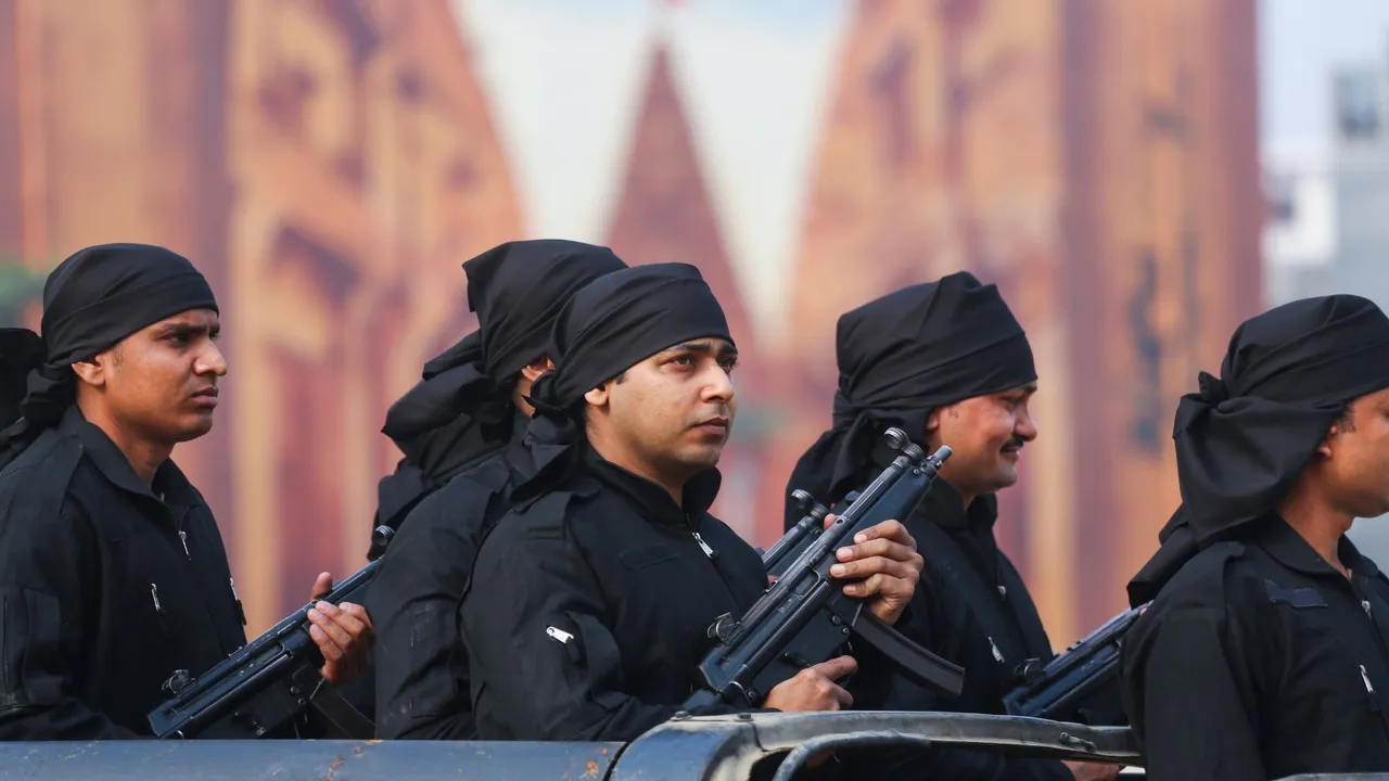 NSG Commando VIP Security CAPF
