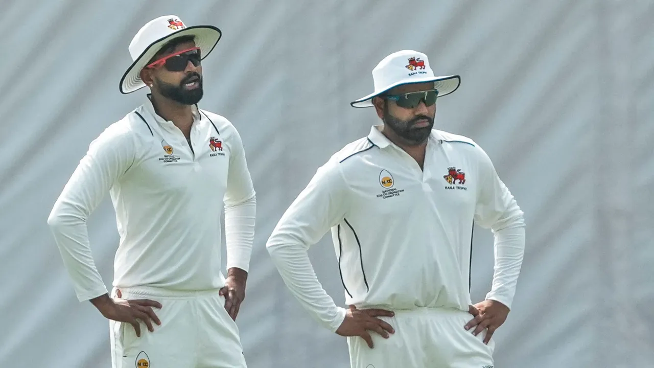 Mumbai vs Jammu and Kashmir Rohit Sharma Shreyas Iyer