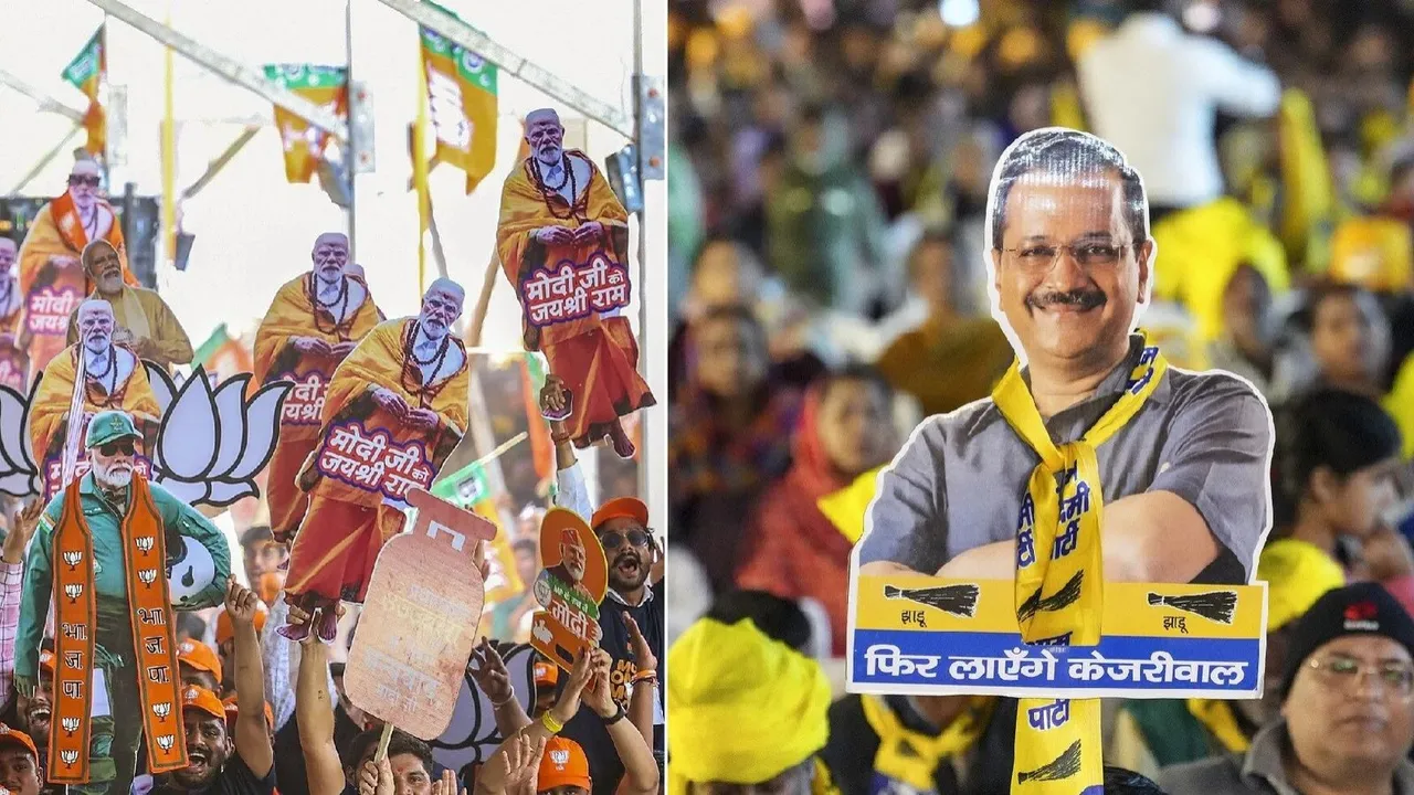 BJP AAP BJP Delhi Assembly Elections Delhi Elections