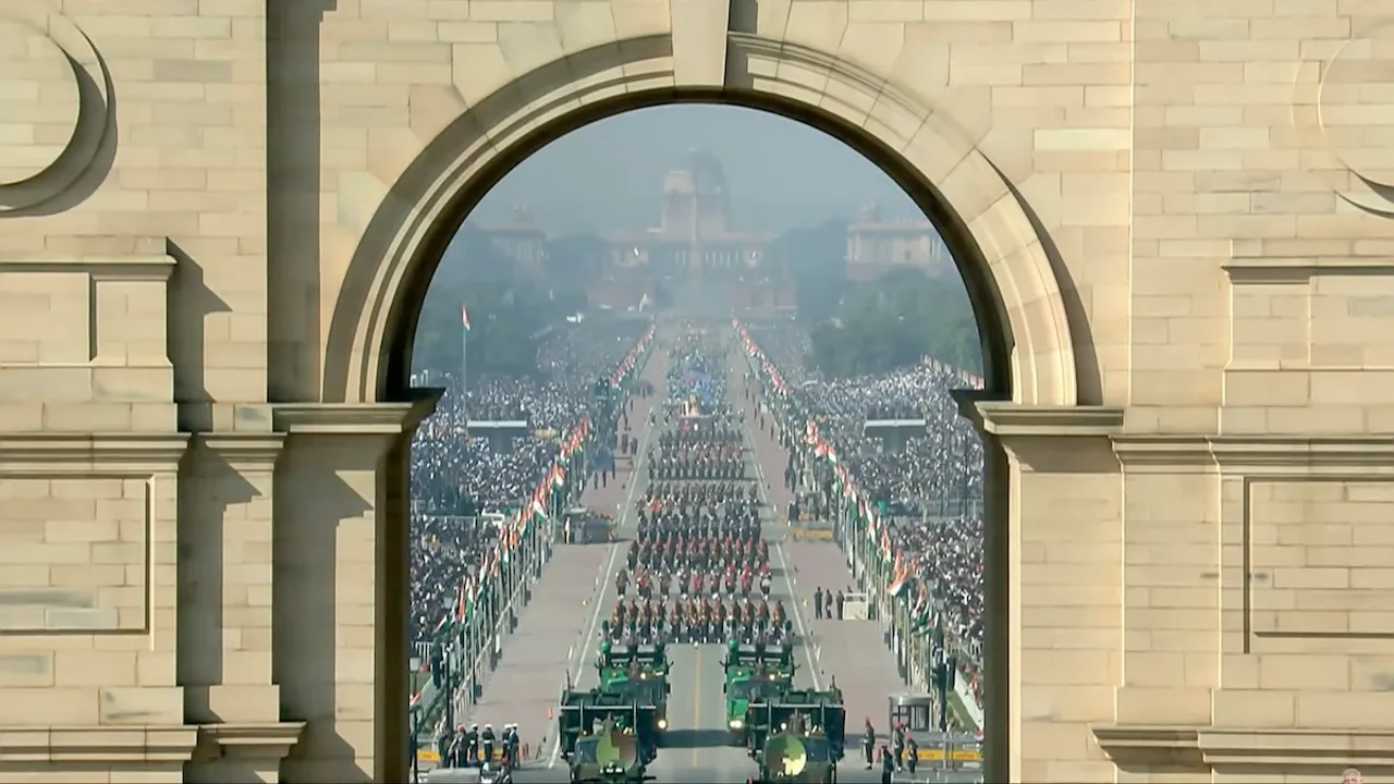 kartavya path republic day parade india gate