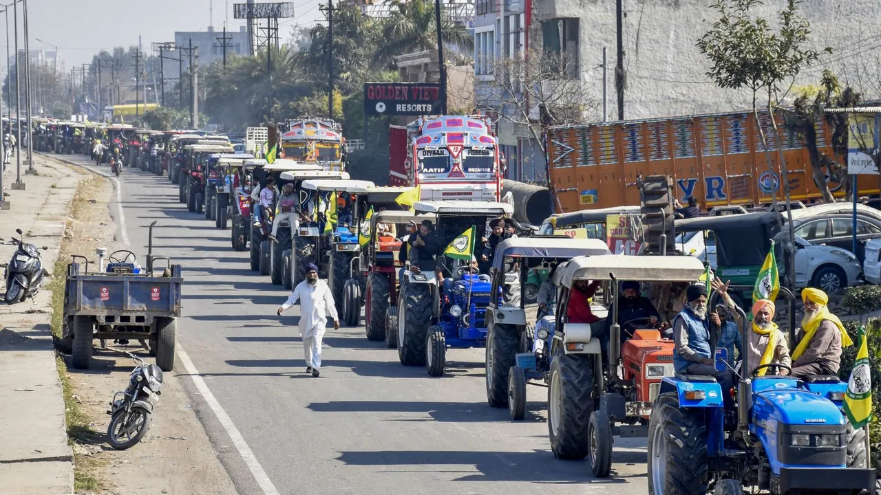 Tractor rally Punjab