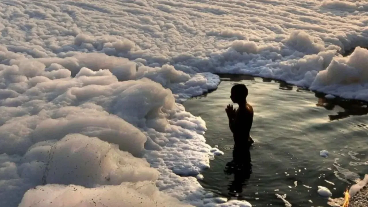 Delhi Water ammonia Yamuna Pollution