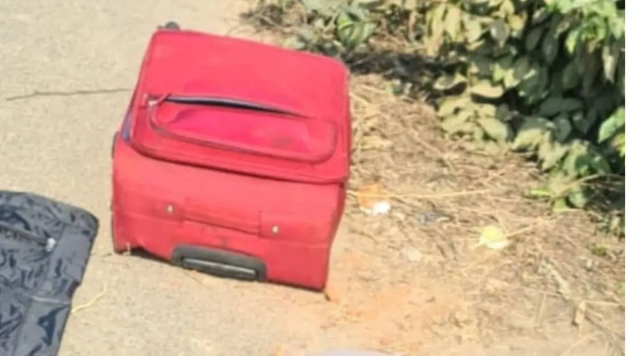 Body in suitcase Delhi