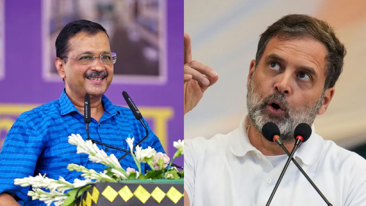 Arvind Kejriwal Rahul Gandhi