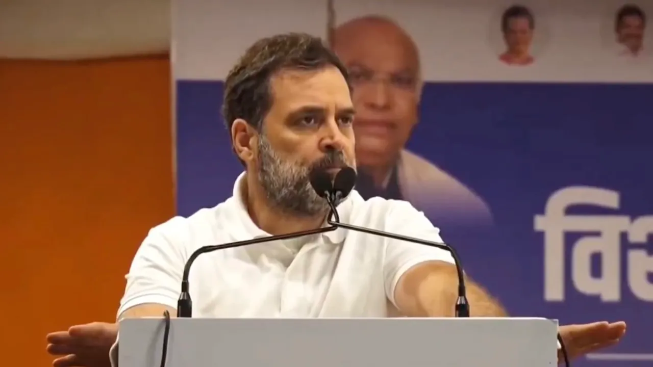 Rahul Gandhi Delhi rally