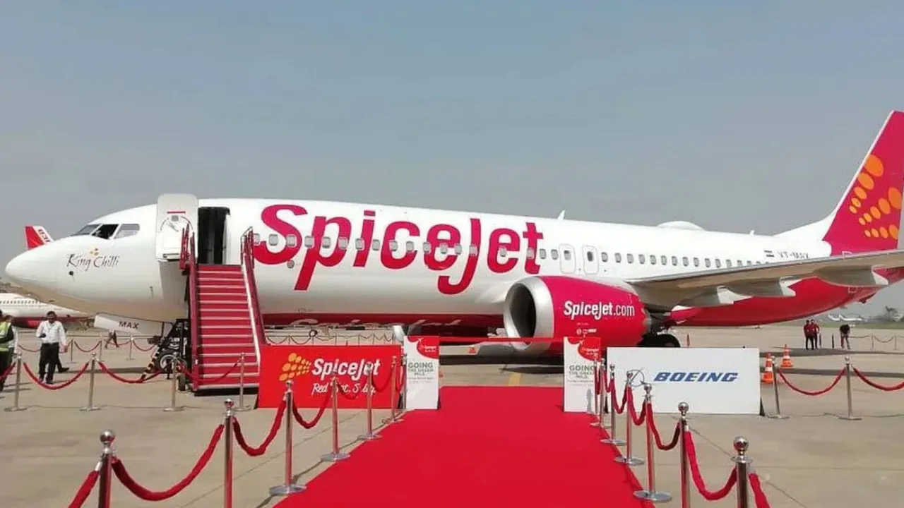 Spicejet Boeing 737 Max aircraft