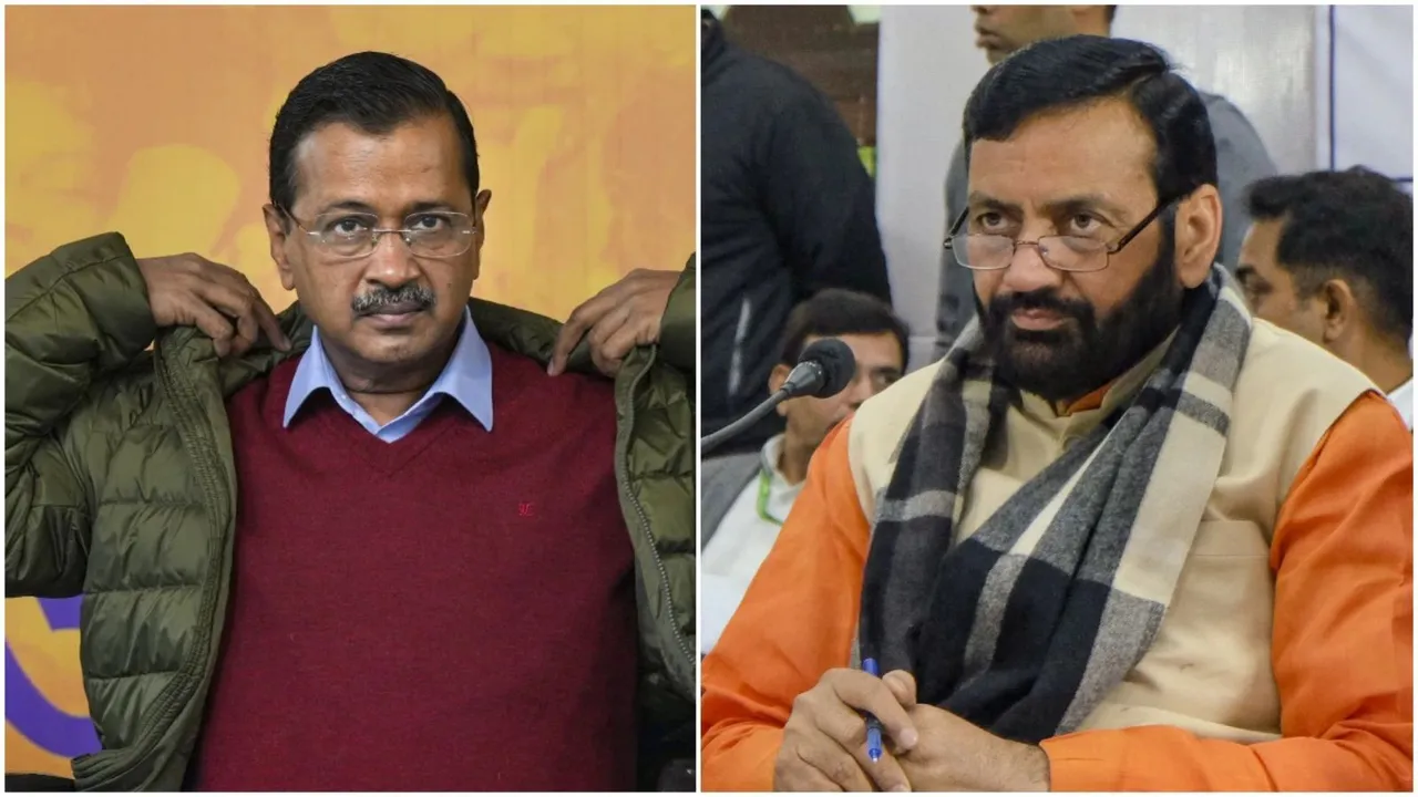 Arvind Kejriwal Nayab Singh Saini