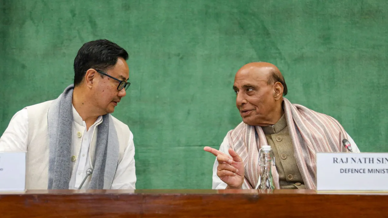 Budget Session All Party Meeting Kiren Rijiju Rajnath Singh