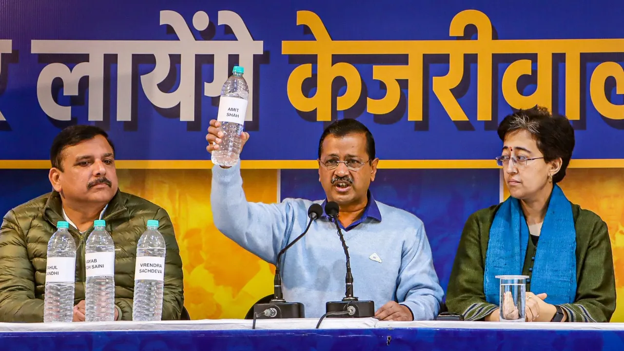 Arvind Kejriwal Yamuna Poisoning Remark