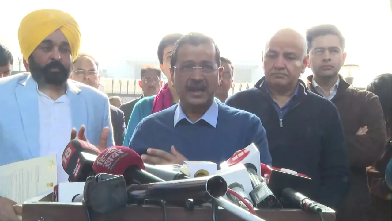 Arvind Kejriwal PC Election Commission