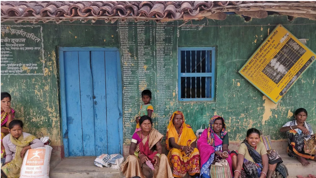 Rural india image