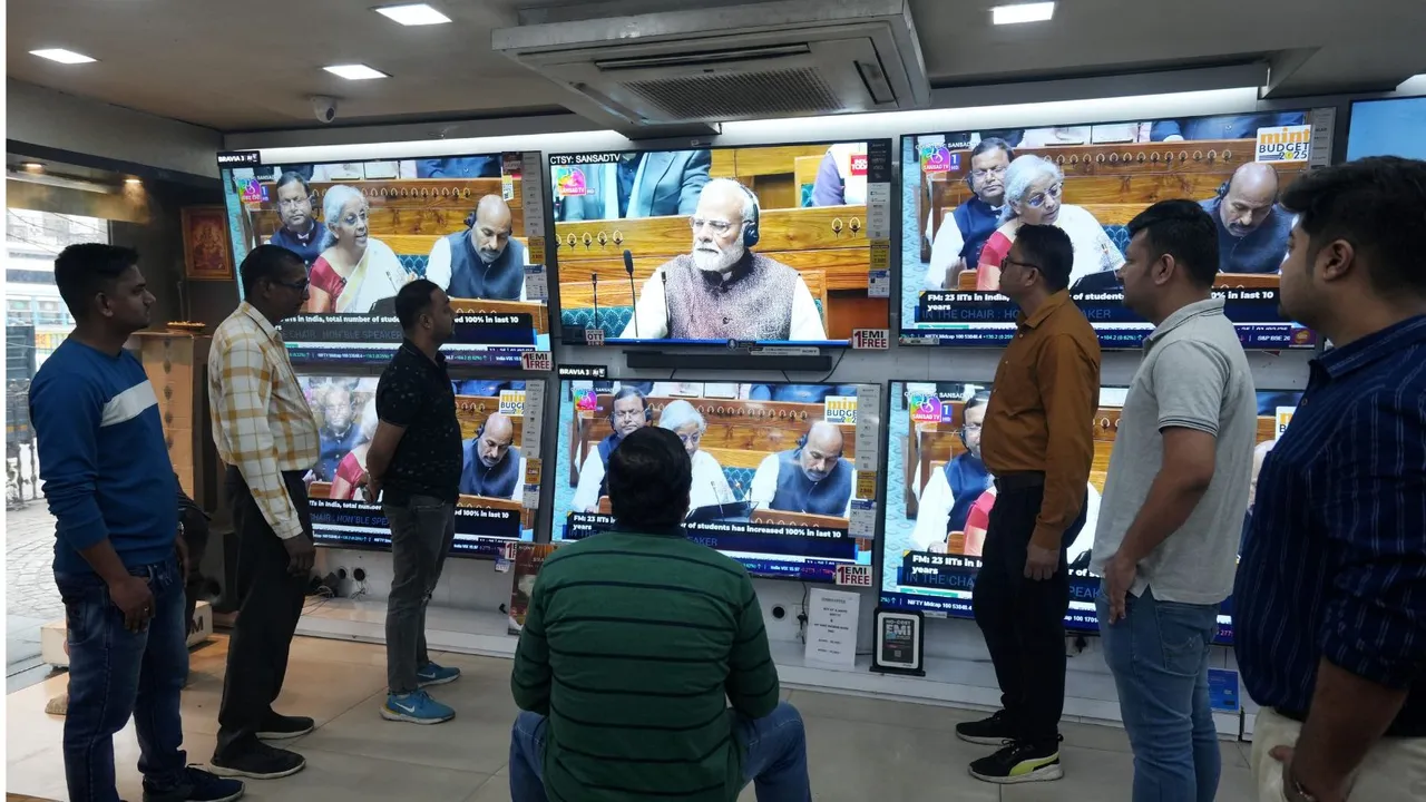 Nirmala Sitharaman Union Budget 2025 4 Television
