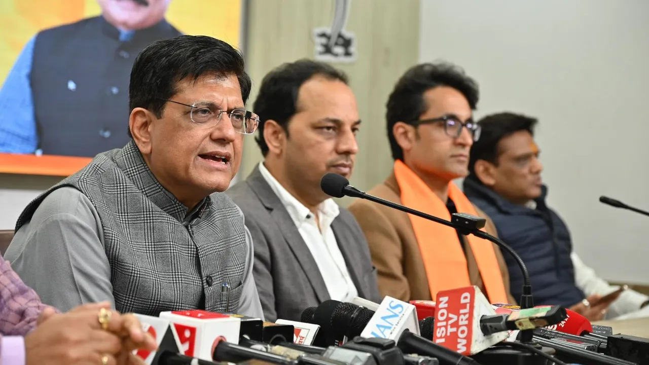 Piyush Goyal Delhi Elections