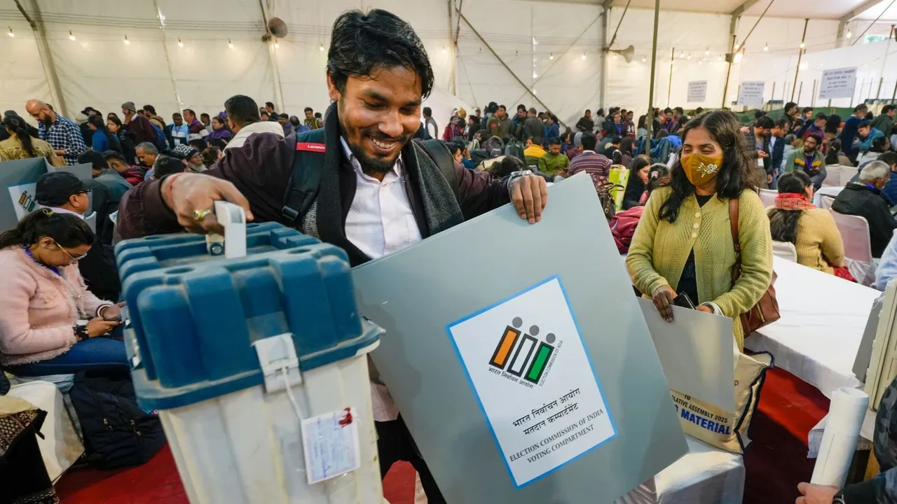 Delhi Assembly elections Delhi Elections EVM