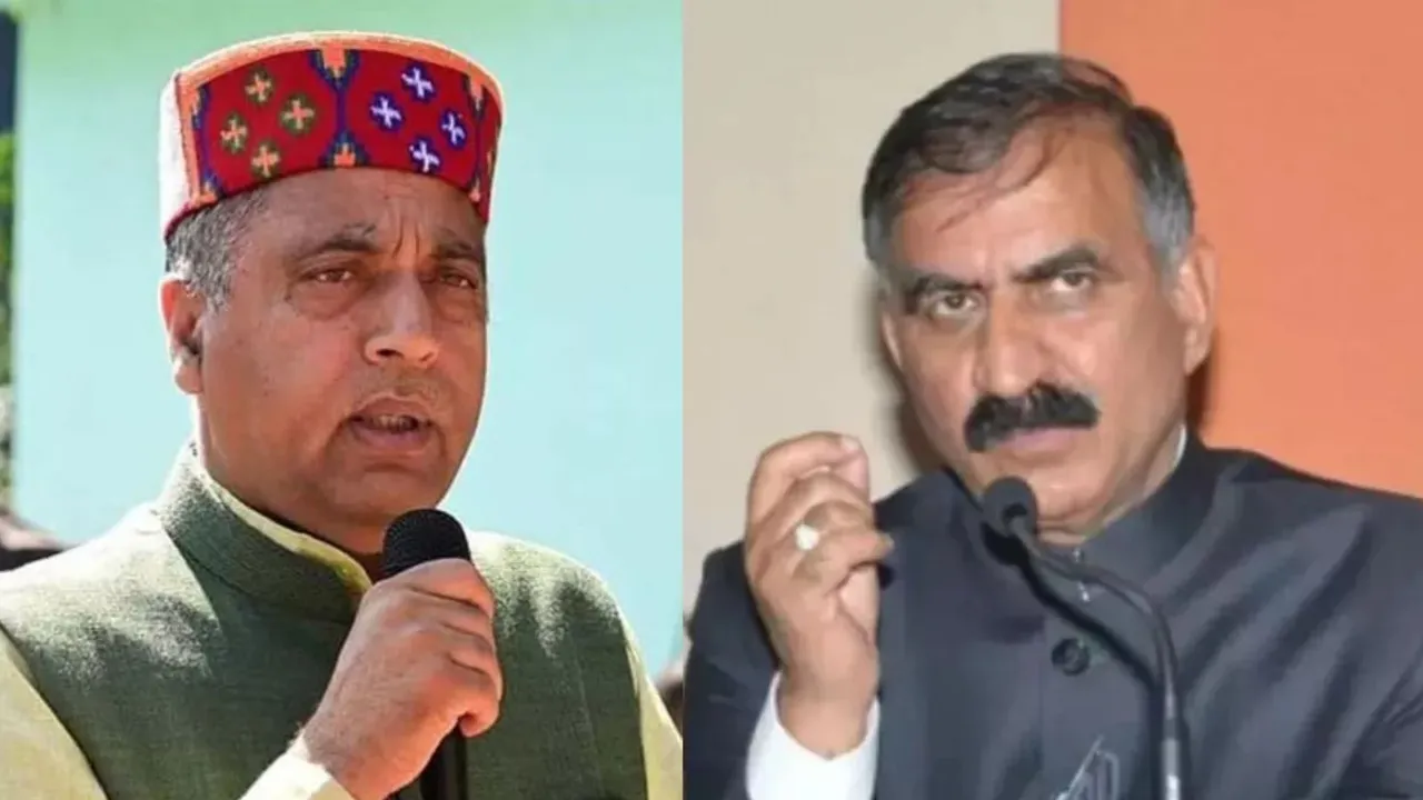 Jai Ram Thakur Sukhvinder Singh Sukhu