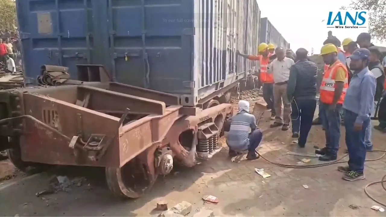 Train derail in rourkela
