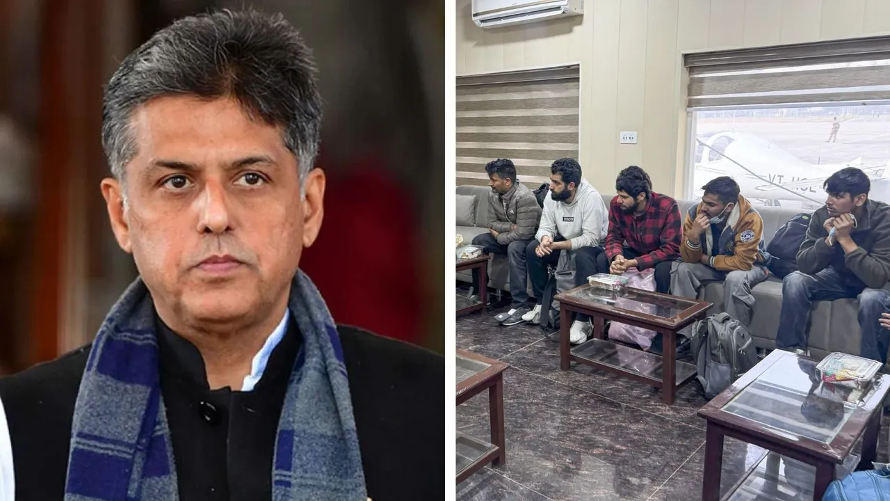 Manish Tewari US Deports Indian Nationals