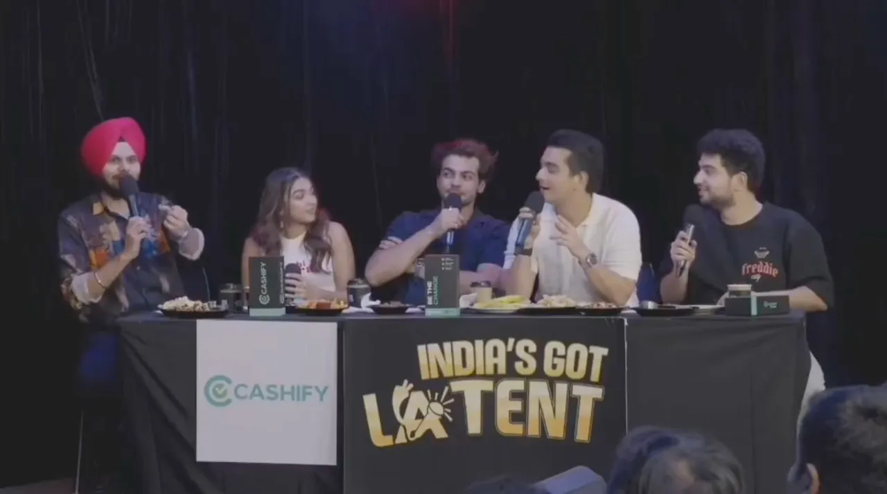 Ranveer Allahbadia at India's Got Latent show