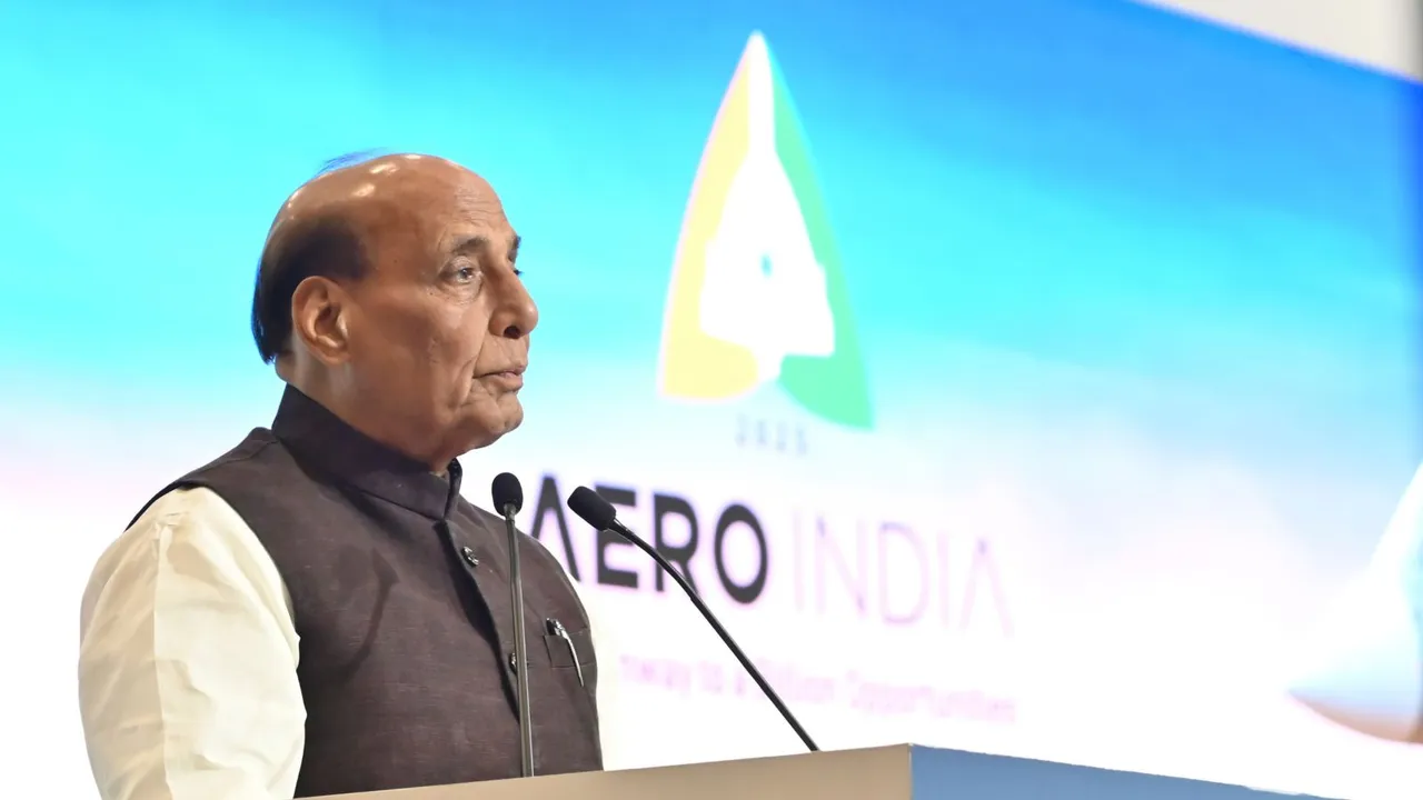 Rajnath Singh Aero India 2025