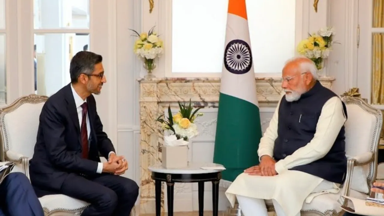 Sundar Pichai Narendra Modi