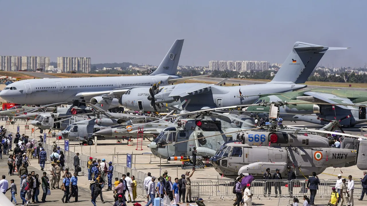 Aero India 2025 Plane image 